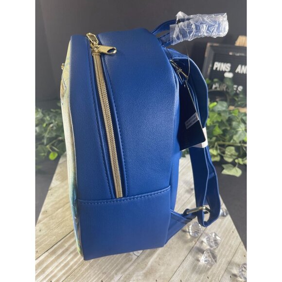 Loungefly Snow White Disney Backpack Princess Bird Forest HandBag Purse Bag - Picture 8 of 15